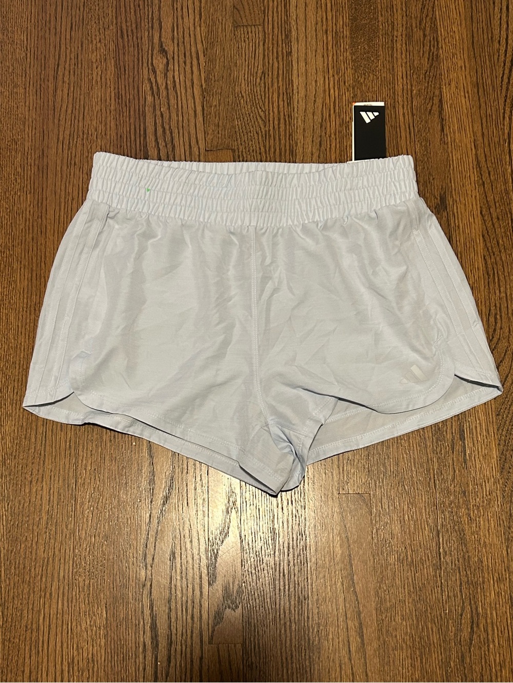 NWT Adidas Pacer High Rise Shorts Size L